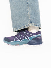 Load image into Gallery viewer, SALOMON x Waterproof CS Purple Sneakers (7W)