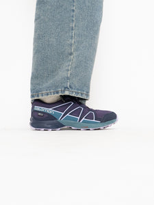 SALOMON x Waterproof CS Purple Sneakers (7W)