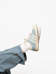 ADIDAS x Baby Blue Denim Original Shell Toes (9, 9.5W)
