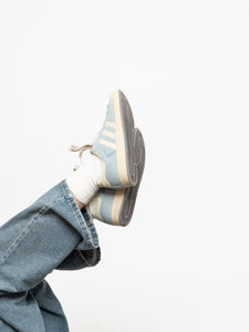 ADIDAS x Baby Blue Denim Original Shell Toes (9, 9.5W)