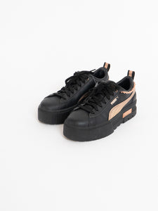 PUMA x Black & Rose Gold Platform Chain Sneakers (8, 8.5W)