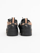 Load image into Gallery viewer, PUMA x Black &amp; Rose Gold Platform Chain Sneakers (8, 8.5W)