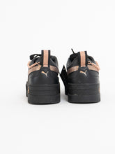 Load image into Gallery viewer, PUMA x Black &amp; Rose Gold Platform Chain Sneakers (8, 8.5W)