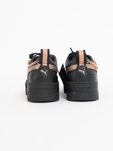 PUMA x Black & Rose Gold Platform Chain Sneakers (8, 8.5W)