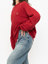 Load image into Gallery viewer, Vintage x TOMMY HILFIGER Red Cotton Knit Sweater (XS-XL)