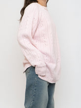Load image into Gallery viewer, Vintage x Made in Hong Kong x Pale Pink Cotton Knit Sweater (XS-L)