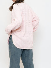 Load image into Gallery viewer, Vintage x Made in Hong Kong x Pale Pink Cotton Knit Sweater (XS-L)