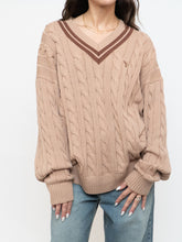Load image into Gallery viewer, TNA x Brown &amp; Beige Cotton Knit Sweater (XS-L)