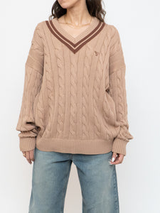 TNA x Brown & Beige Cotton Knit Sweater (XS-L)