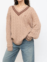 Load image into Gallery viewer, TNA x Brown &amp; Beige Cotton Knit Sweater (XS-L)