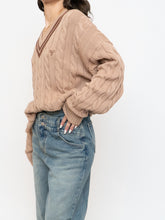 Load image into Gallery viewer, TNA x Brown &amp; Beige Cotton Knit Sweater (XS-L)