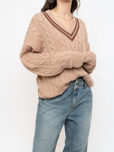 Load image into Gallery viewer, TNA x Brown &amp; Beige Cotton Knit Sweater (XS-L)