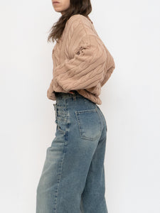 TNA x Brown & Beige Cotton Knit Sweater (XS-L)