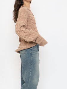 TNA x Brown & Beige Cotton Knit Sweater (XS-L)