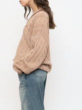 Load image into Gallery viewer, TNA x Brown &amp; Beige Cotton Knit Sweater (XS-L)