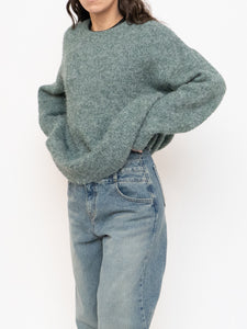 Modern x Soft Green Knit Sweater (XS-XL)