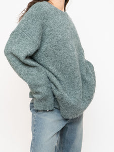 Modern x Soft Green Knit Sweater (XS-XL)