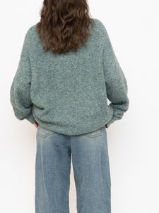 Modern x Soft Green Knit Sweater (XS-XL)