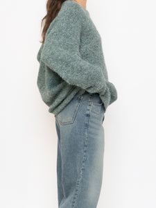 Modern x Soft Green Knit Sweater (XS-XL)