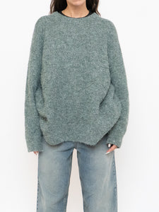 Modern x Soft Green Knit Sweater (XS-XL)