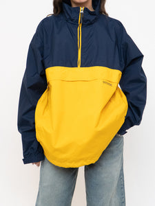 Vintage x NIKE Navy & Yellow Quarterzip Jacket (S-XL)