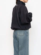 Load image into Gallery viewer, Vintage x Made in Hong Kong x TITLIEST Black Nylon Quarterzip (XS-L)