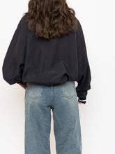 Load image into Gallery viewer, Vintage x Made in Hong Kong x TITLIEST Black Nylon Quarterzip (XS-L)
