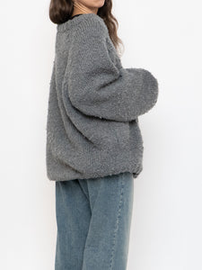 Vintage x Grey Cozy Soft Chunky Knit Sweater (XS-XXL)
