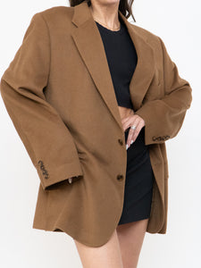 Vintage x Caramel Cashmere Oversized Blazer (S-L)
