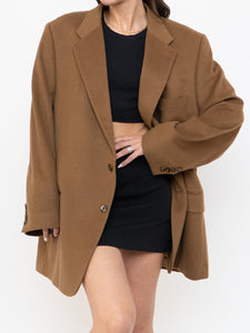 Vintage x Caramel Cashmere Oversized Blazer (S-L)