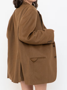 Vintage x Caramel Cashmere Oversized Blazer (S-L)