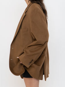Vintage x Caramel Cashmere Oversized Blazer (S-L)