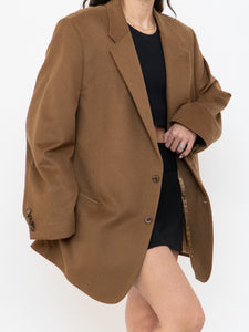 Vintage x Caramel Cashmere Oversized Blazer (S-L)