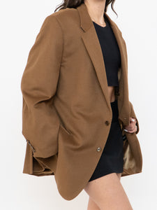 Vintage x Caramel Cashmere Oversized Blazer (S-L)