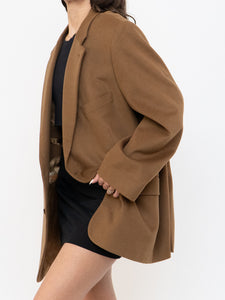 Vintage x Caramel Cashmere Oversized Blazer (S-L)