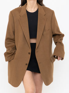 Vintage x Caramel Cashmere Oversized Blazer (S-L)