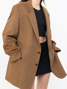Vintage x Caramel Cashmere Oversized Blazer (S-L)