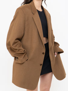 Vintage x Caramel Cashmere Oversized Blazer (S-L)