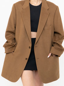 Vintage x Caramel Cashmere Oversized Blazer (S-L)