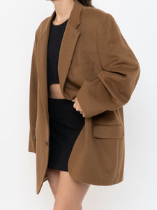Vintage x Caramel Cashmere Oversized Blazer (S-L)