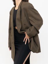Load image into Gallery viewer, Vintage x Made in Mexico x Deep Brown Plaid Wool Blazer (S-L)