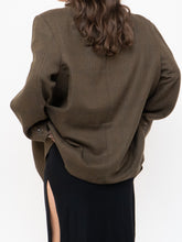 Load image into Gallery viewer, Vintage x Made in Mexico x Deep Brown Plaid Wool Blazer (S-L)