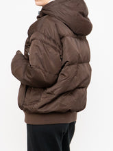 Load image into Gallery viewer, THE NORTH FACE x Brown Hooded 550-Fill Down Puffer Jacket (S-L)