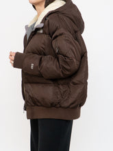 Load image into Gallery viewer, THE NORTH FACE x Brown Hooded 550-Fill Down Puffer Jacket (S-L)