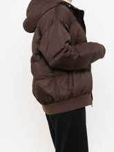 Load image into Gallery viewer, THE NORTH FACE x Brown Hooded 550-Fill Down Puffer Jacket (S-L)
