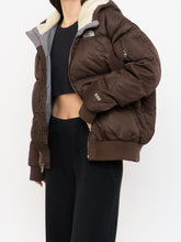 Load image into Gallery viewer, THE NORTH FACE x Brown Hooded 550-Fill Down Puffer Jacket (S-L)