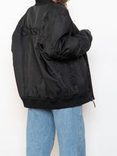 Load image into Gallery viewer, STUSSY x Black Two-Tone Insulated Bomber Jacket (S-L)