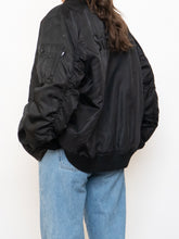 Load image into Gallery viewer, STUSSY x Black Two-Tone Insulated Bomber Jacket (S-L)