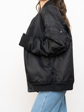 Load image into Gallery viewer, STUSSY x Black Two-Tone Insulated Bomber Jacket (S-L)