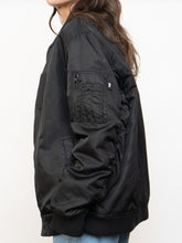 Load image into Gallery viewer, STUSSY x Black Two-Tone Insulated Bomber Jacket (S-L)
